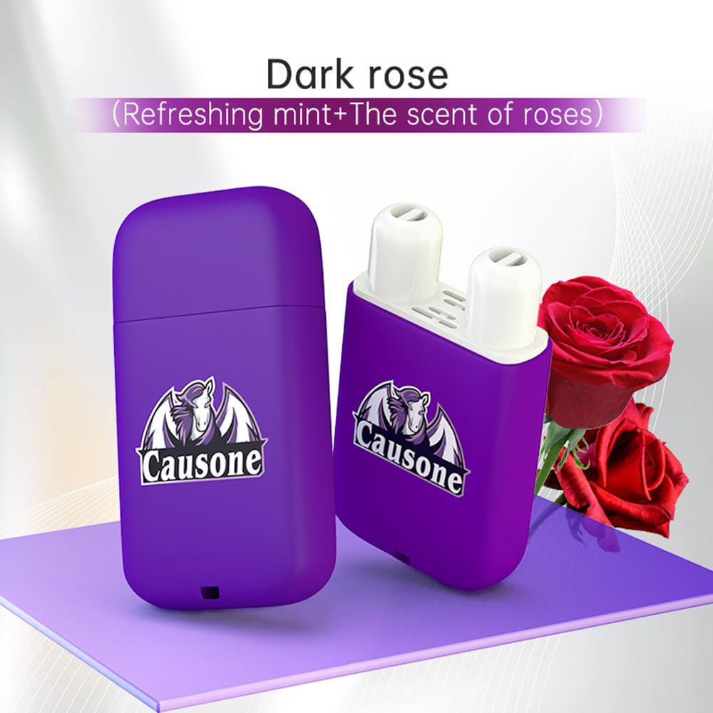 LAMUSELAND Essential Oil Nasal Inhaler, Natural and Organic Plant 6 Flavors Nasal Stick Energy Bar for Sinus & Congestion Relief, Daily Relaxation and Energy Boost (Multi-2)