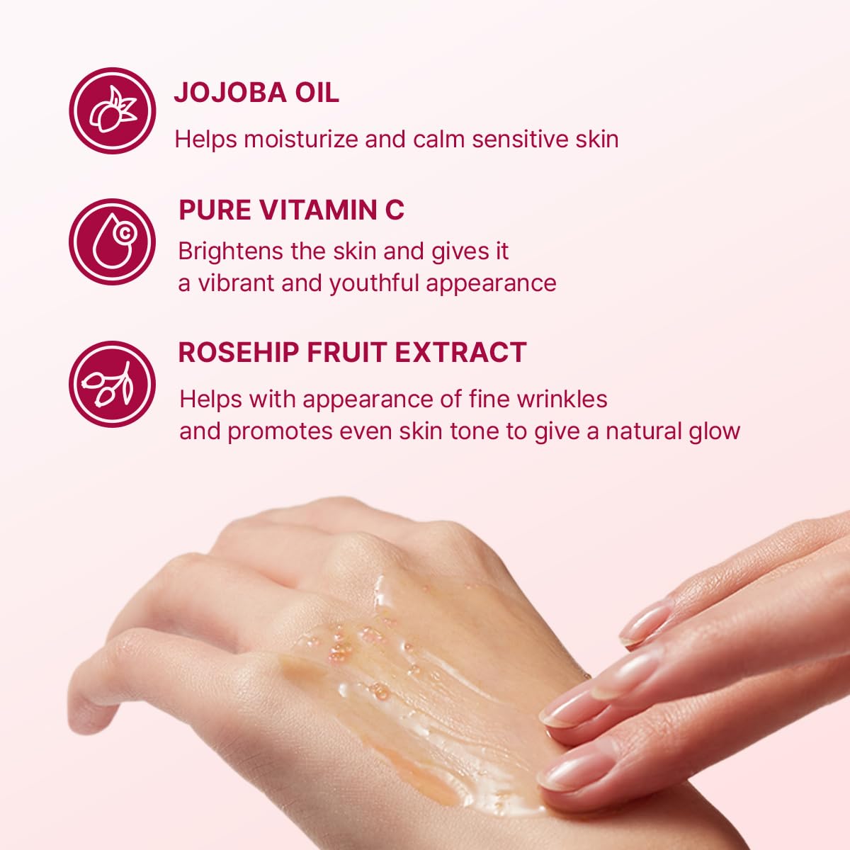 Arencia Fresh Rosehip Spray Serum Mist - Anti-aging, Deep Hydration, Anti Wrinkle, All in One Care - Korean Skincare