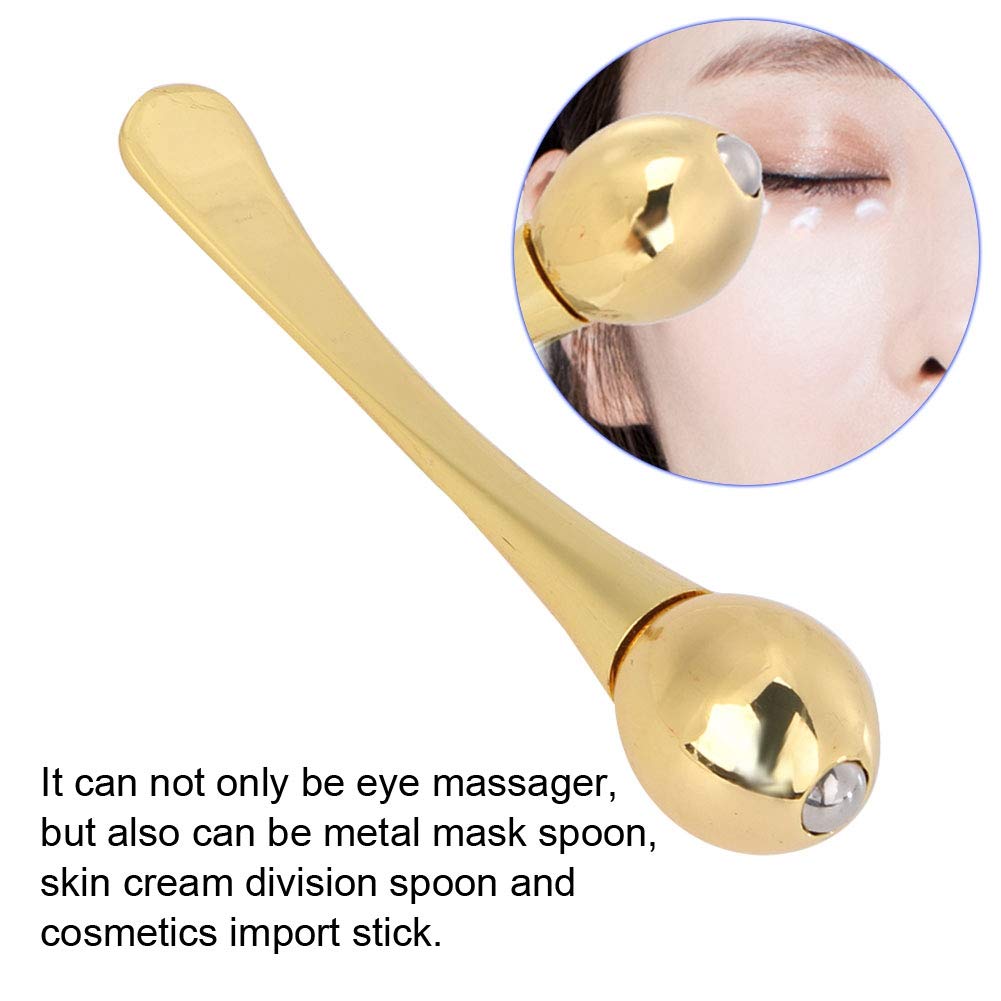 Eye Cream Massage Sticks, Zinc Alloy Eye Cream Applicator Eye Anti Wrinkle Eye Fatigue Relief Massage Stick for Facial-Treatments-and-Masks Cream Scoop DIY Cosmetic Tool