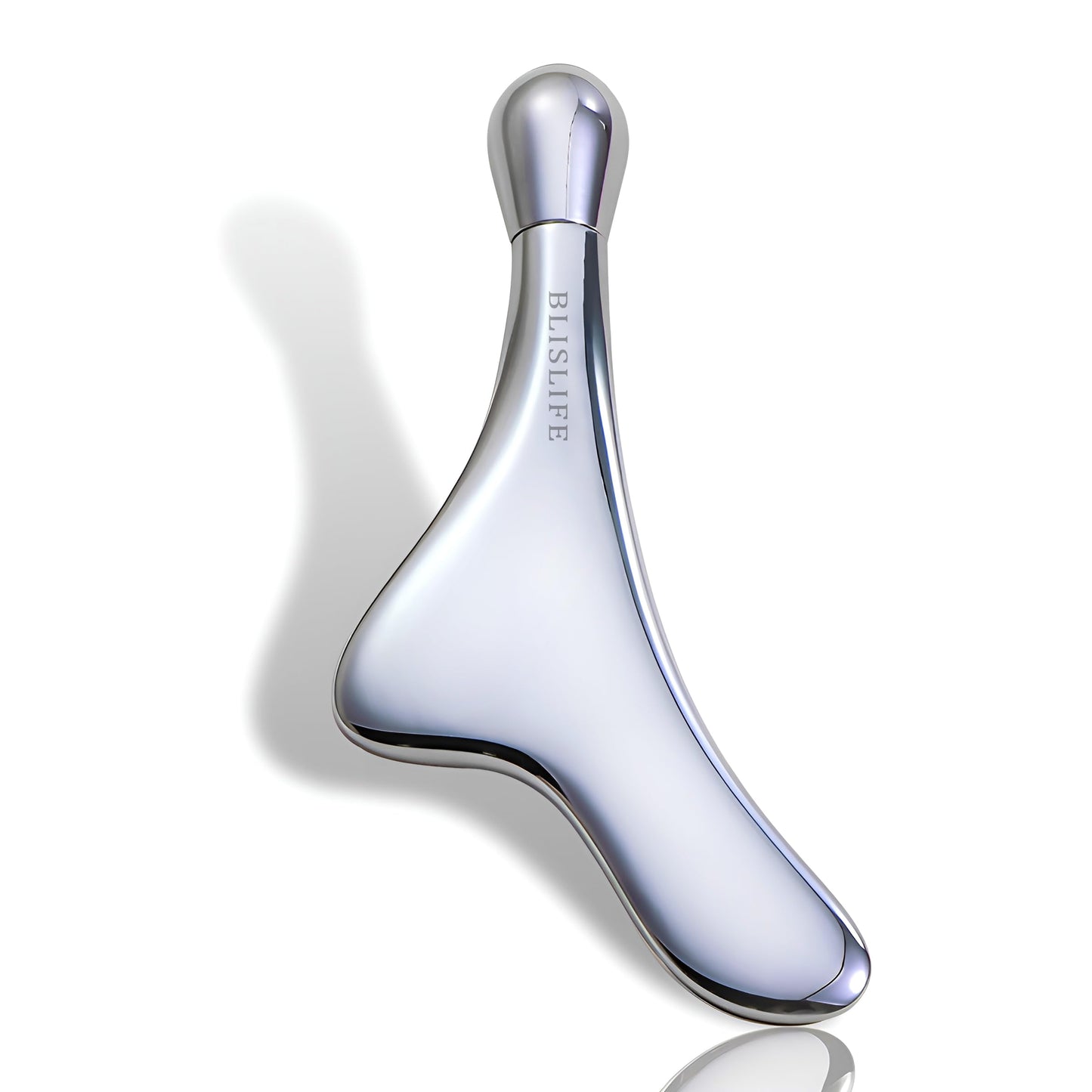 BLISLIFE Eye Roller Massage & Gua Sha Tool,Fade Puffiness and Dark Circles,Reduces Fine Lines and Wrinkles,Facial Skin Care, Metal Roller Eye Cream Massager