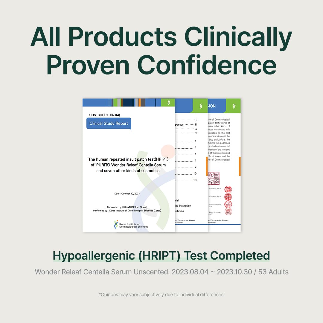 PURITO SEOUL Best Kit - Skincare Routine with Panthenol Cleanser & Cream, Unscented Centella Serum & Toner, For All Skin Types, Gift Set, For Face, Facial Serum, K-Beauty, 3.52 fl. oz.