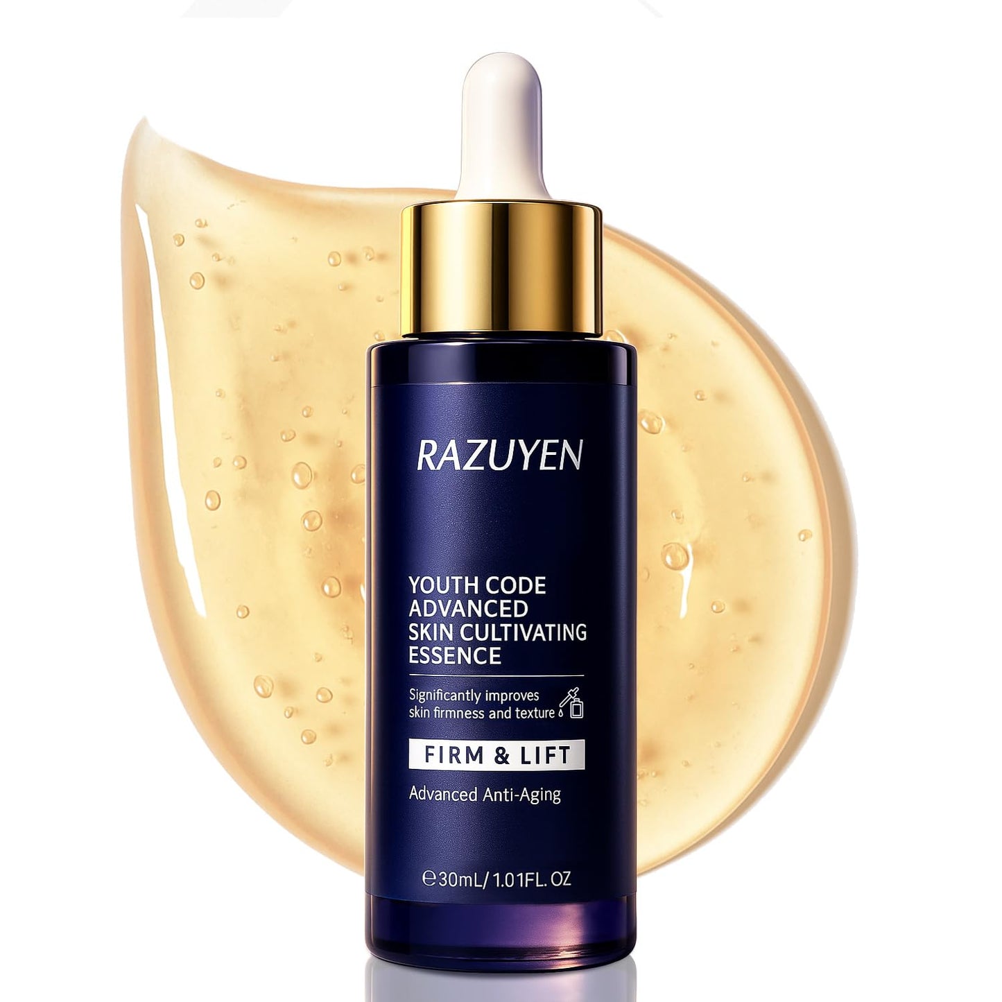 RAZUYEN Barrier Repair Serum, Anti Aging Collagen Peptide Serum, Provide Fine Lines and Wrinkles Treatment, Hydrating Face with Vitamin b5, 1.01 Fl Oz