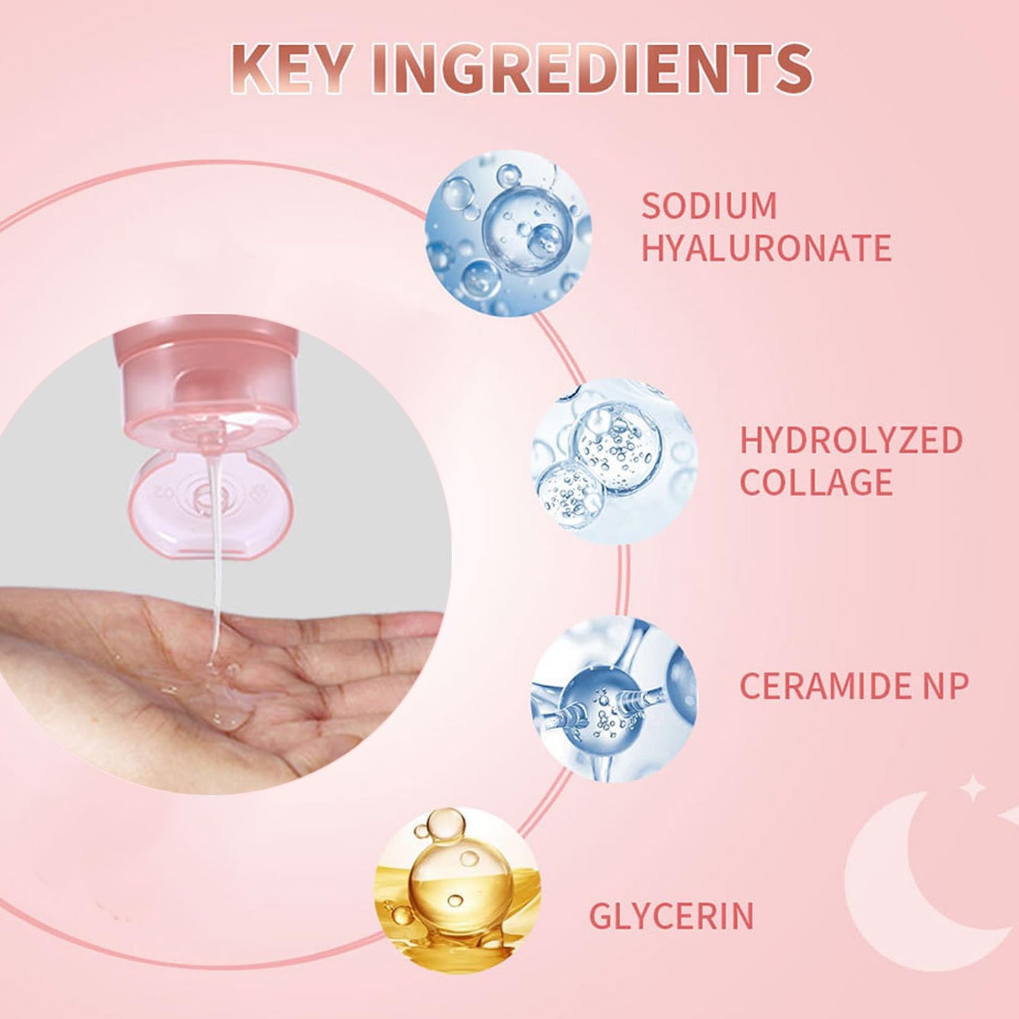 Ayzololo Collagen Night Wrapping Mask,Overnight Collagen Wrapping Mask,Collagen Peel Off Face Mask,Elasticity and Hydration Care,2.53 fl.oz(Brush Included)