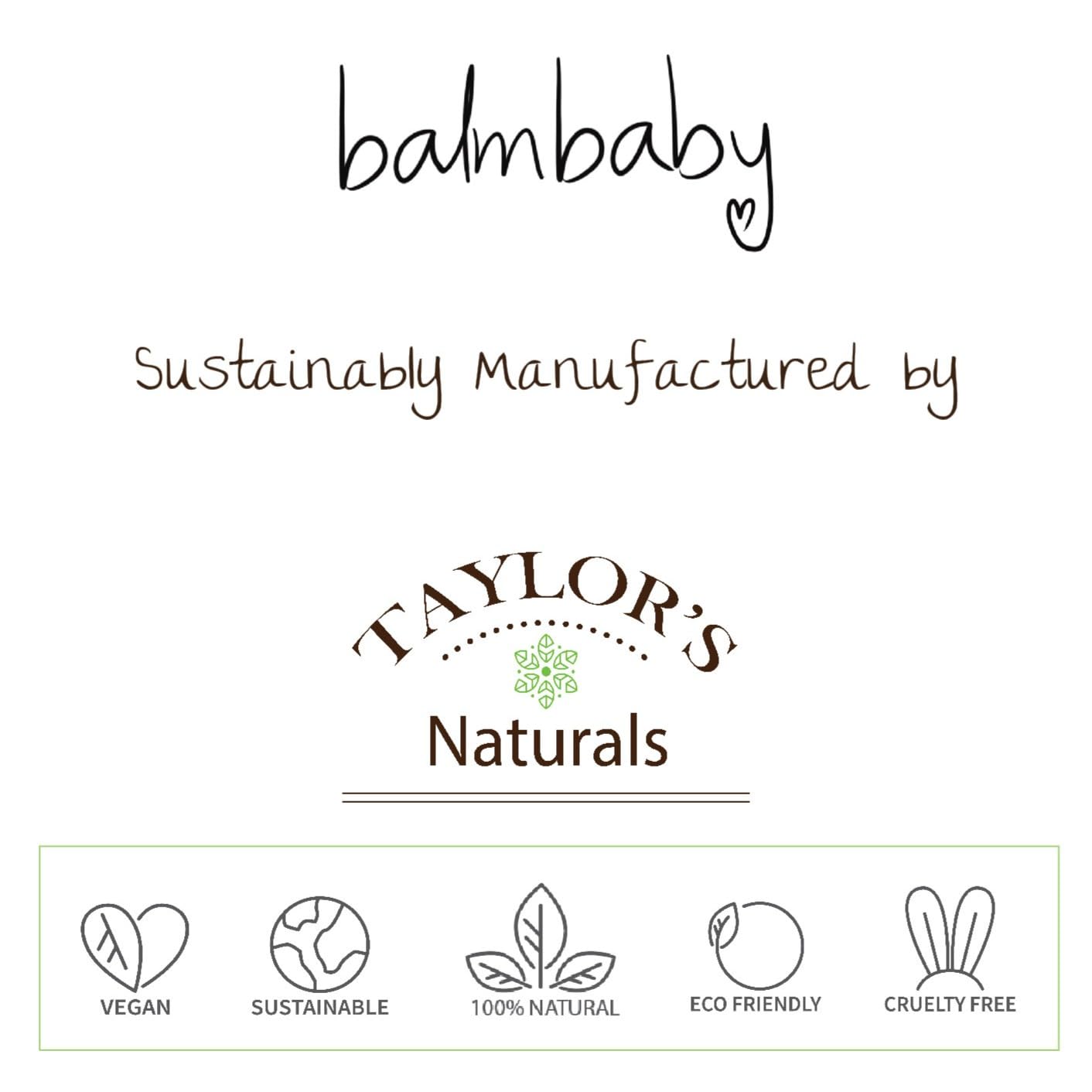 Mad Rash Diaper Balm with Zinc by Balm Baby – Natural Diaper Rash Cream & Multipurpose Baby Skin Ointment with Calendula, Vegan - Soothing, Healing, Moisturizing – Newborn Cradle Cap