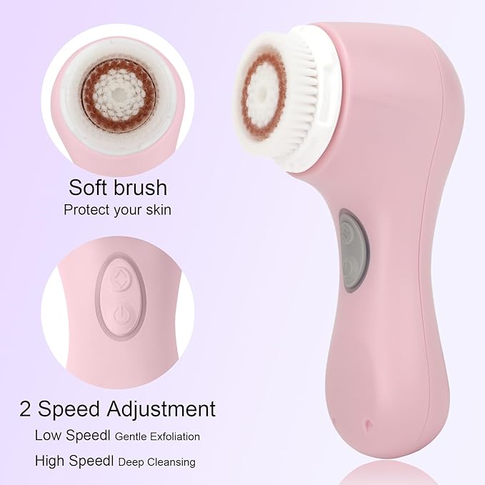 Clarisonic Mia 2 Acoustic Wave Facial Skin Facial Cleansing Brush (Pink)