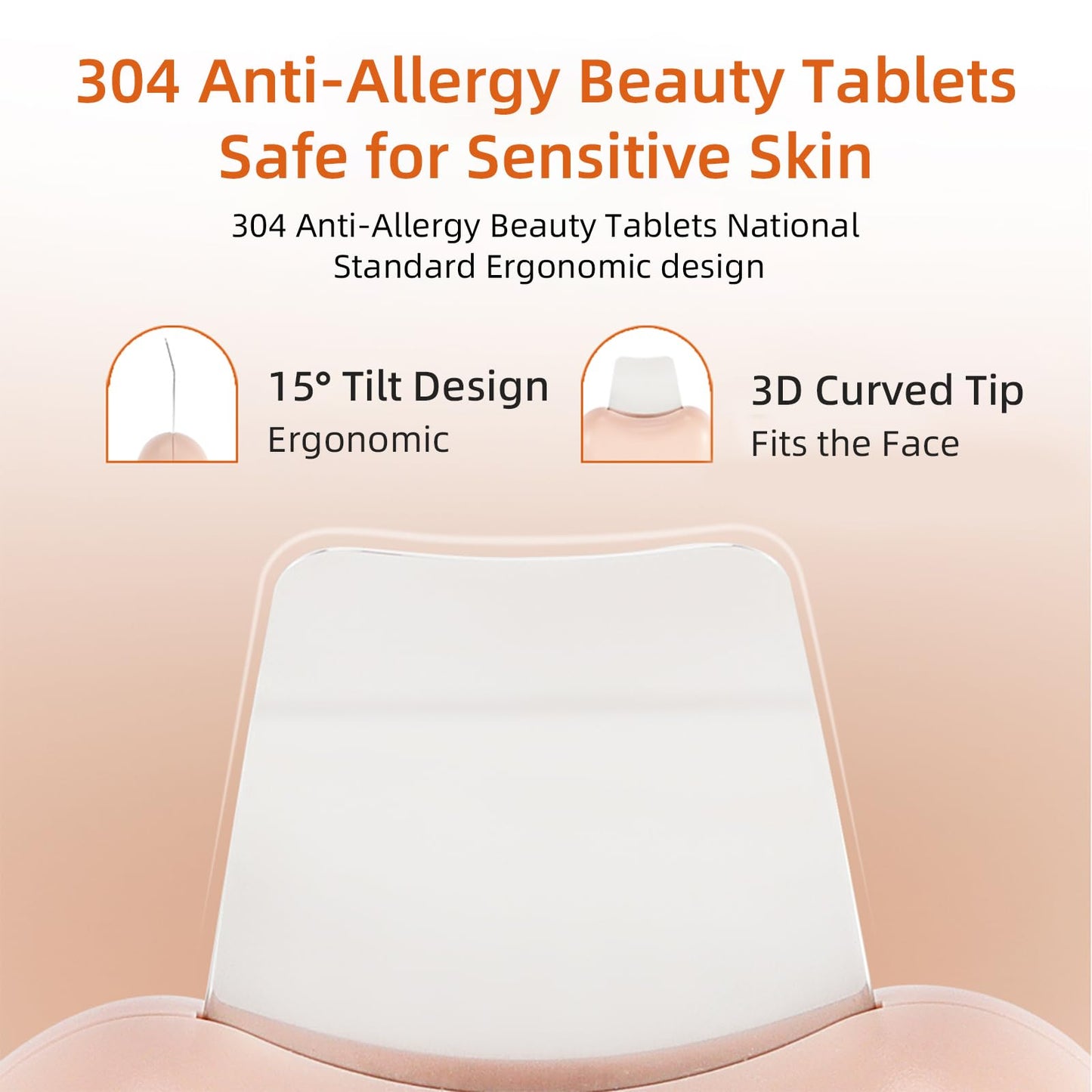 Auioytoy Skin Scrubber Face Scraper Tool Blackhead Remover Tool Pore Cleaner Scraper Facial Deep Cleansing Tool，Suitable for Both Men and Women