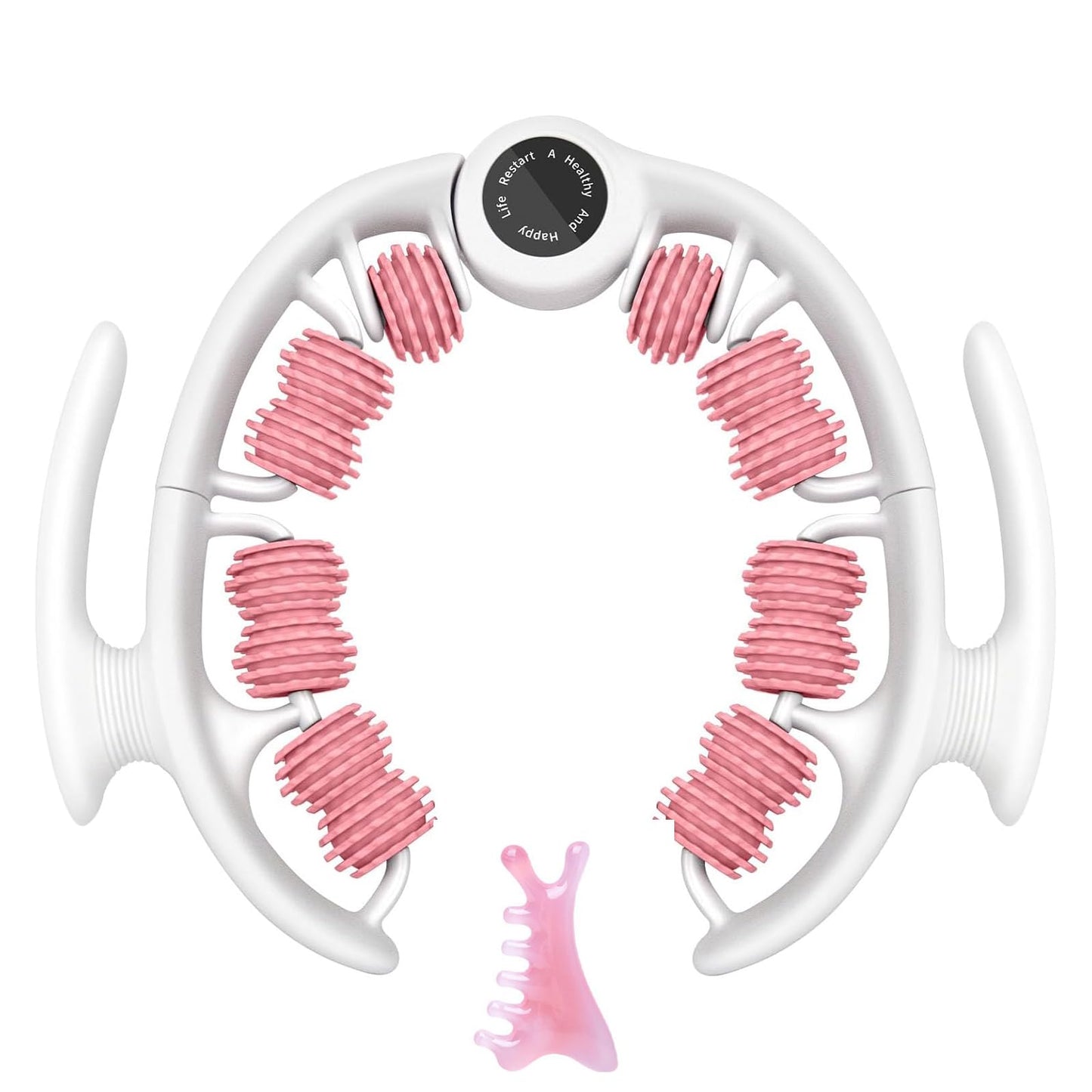 CAILENIFDC Anti Cellulite Massager Roller Lymphatic Drainage Tool Fascia Massage Tool for Thigh, Leg, Waist Fascia Blaster for Contoured & Smoother Skin Body Sculpting, Deep Tissue Pain Relief