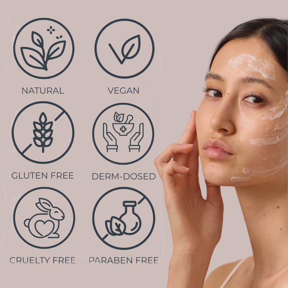 Glycolic Gel To Foam Facial Cleanser (100ml/3.4oz) | Foaming Face Wash| Natural, Plant-Based & Science-First Skincare Routine for Men & Women