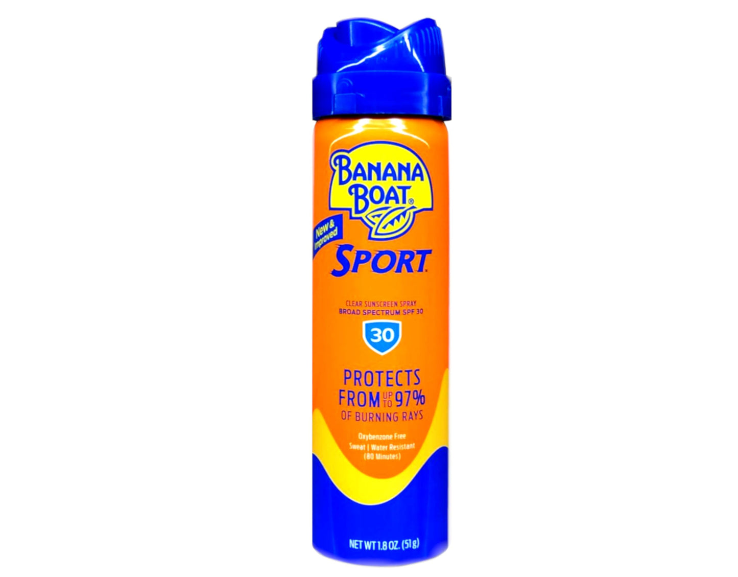 Banana Boat Continuous Spf#30 Sport 1.8 Ounce Cool Zone (6 Pieces) (53ml)