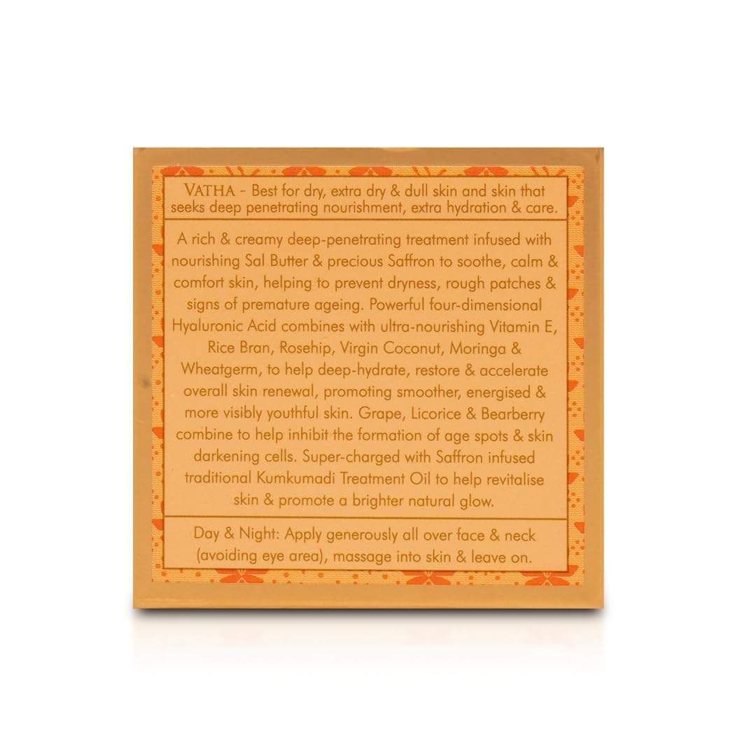 SPA CEYLON Sal and Saffron Vitamin E Enriched Ultra Nourishing Rich Facial Cream | Deep Hydration | Suitable for Dry Skin