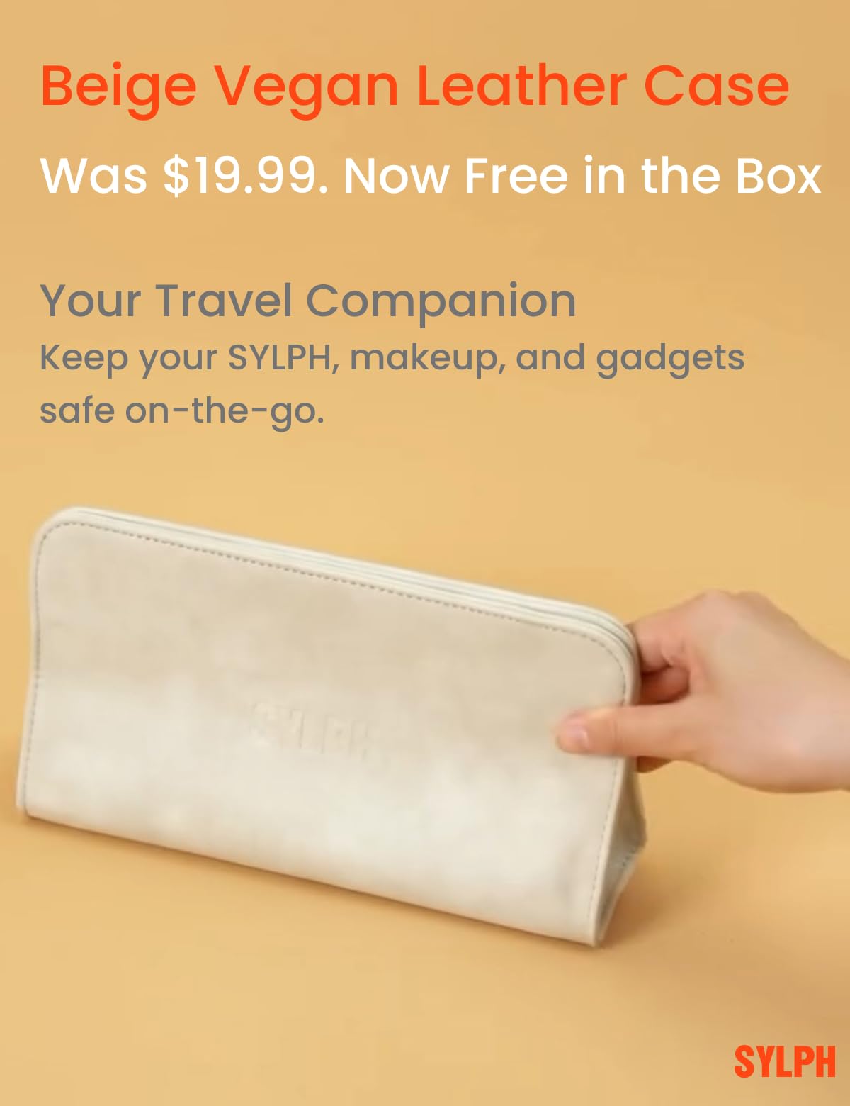 SYLPH Hair Dryer, 0.55 lbs Ultra Light & Portable for Travel, 110,000 RPM High-Speed Fast Drying, 200 Million Ions for Salon-Style, Powerful & Versatile Mini Hair Dryer for Home, Hotel, Gym, RV Use