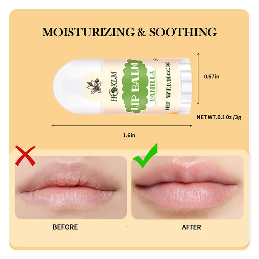 Mini Lip Balm 25 Pack, Natural Lip Balms with Vitamin E and Coconut Oil. Moisturizes for Dry Lips, Perfect for Party Favors, Gift Bags and Small Gifts-13 Flavors