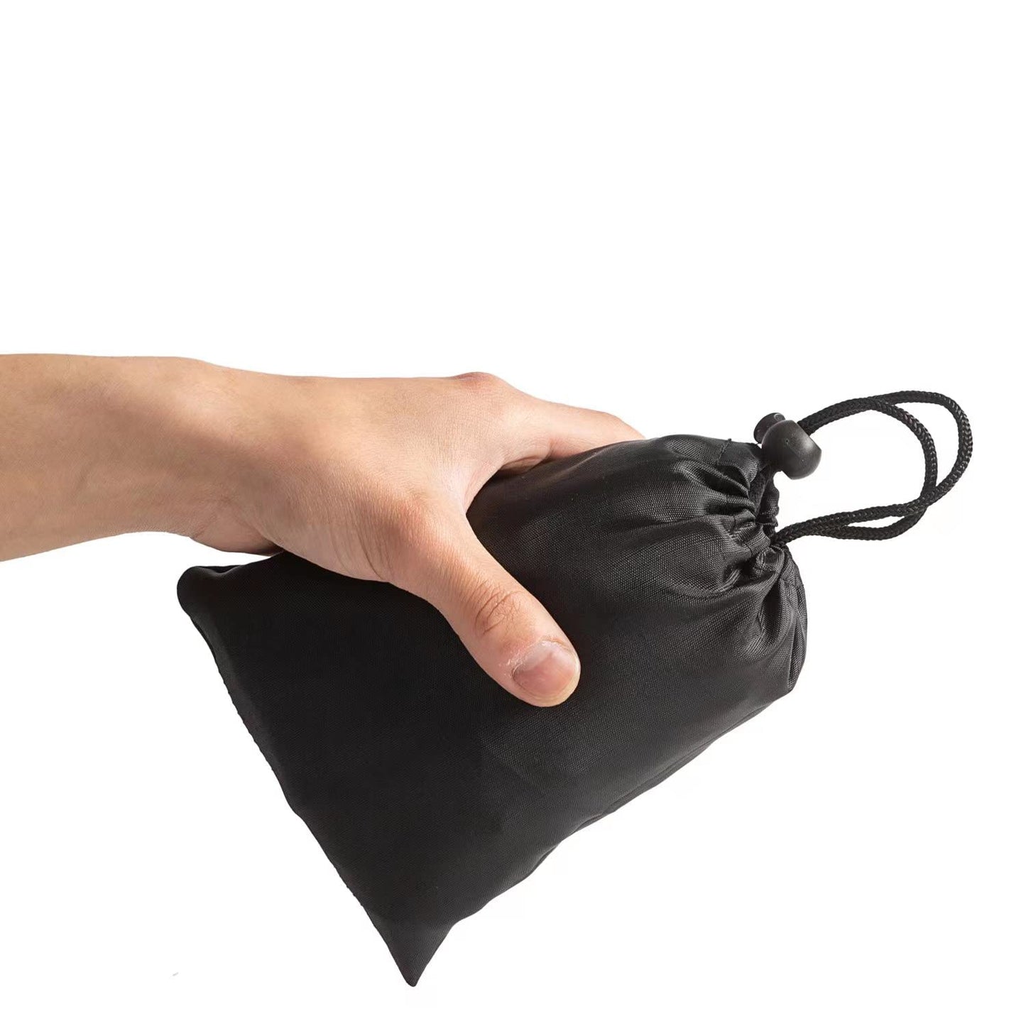 Makimoo Inflatable Travel Pillow, Neck Pillow Support for Traveling, Airplanes, Cars, and Offices with Compact Carrying Bag, Soft Velvet Washable Cover, Ideal for Adult Sleepers (Blue)