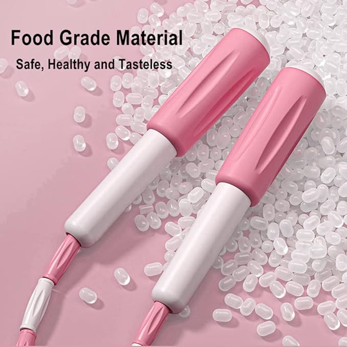 Jump Rope for Kids Soft Beaded Skipping Rope Adjustable Length Tangle Basic Jump Ropes for Fitness School Exercise Equipment for Kids,Women,Men Perfect Weight Loss 9 FT