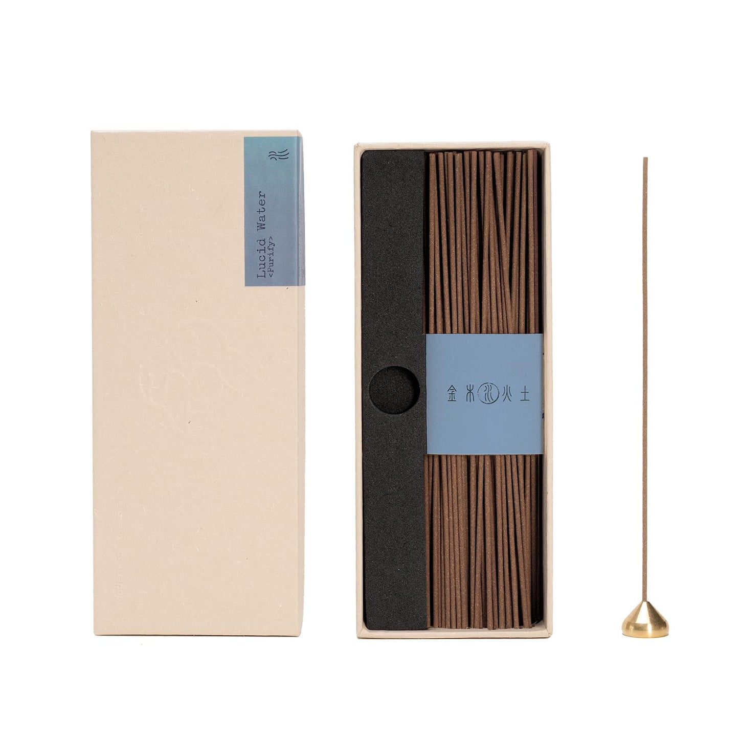 SATORY Incense Gift-Natural Aromatherapy (~70 Sticks+Incense Holder) for Energy Balance, Chakra Cleansing, Feng Shui Harmony, Yoga/Meditation Ritual, Non-toxic Home Fragrance, Zen Decor, Element-Water