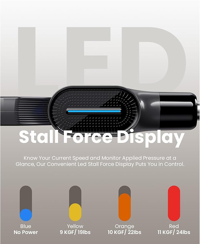 BOB AND BRAD 2-in-1 Massage Gun with Belt for Pain Relief, FSA Eligible/HSA Eligible, Dual-Purpose Percussion Back Massage Gun Deep Tissue Massager for Sore Muscle Relaxation, Therapists, Men, Women