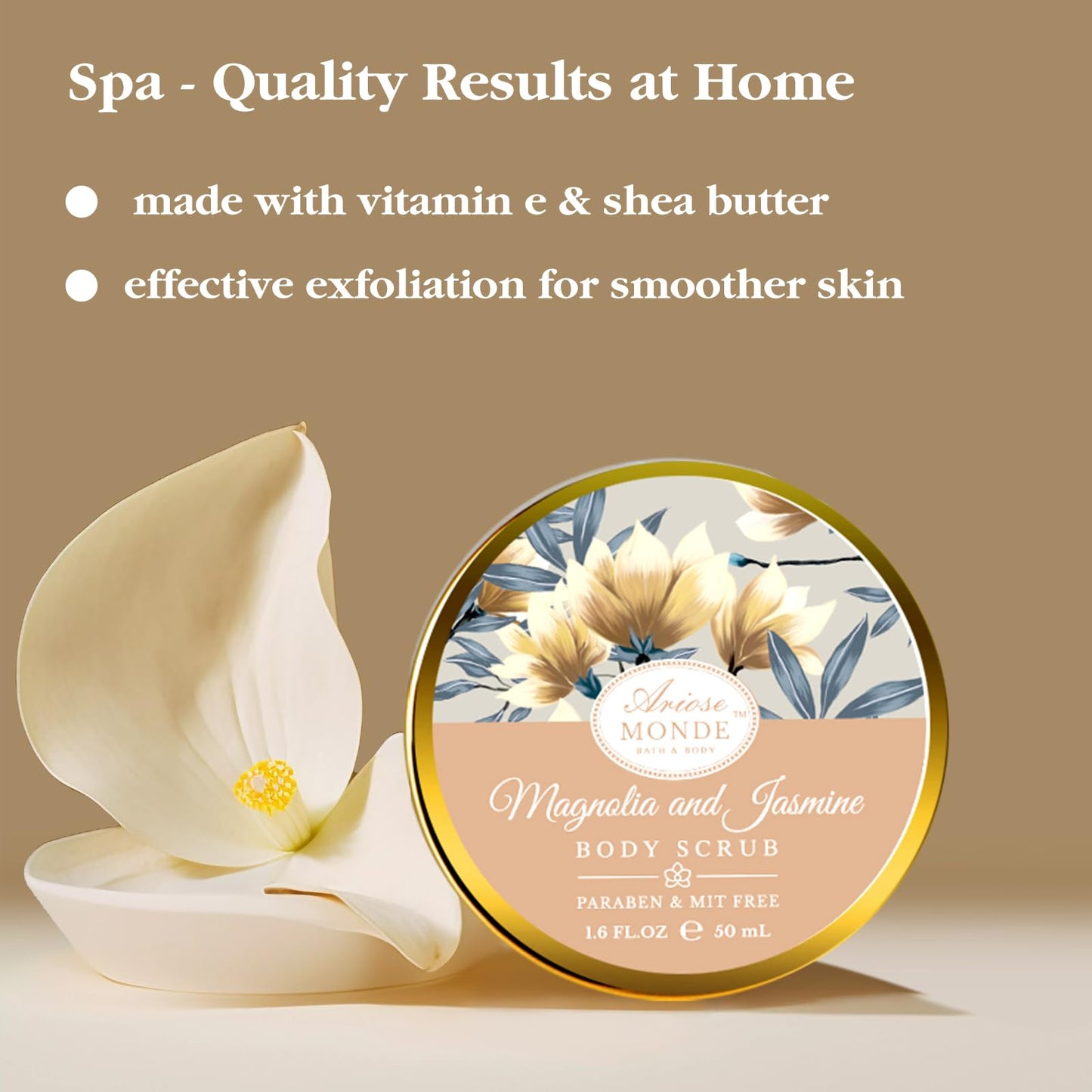 Home Spa Gift Basket, Bath Spa Kit for Women, with Body Lotion, Shower Gel, Bubble Bath, Body Scrub, Bath Salt, Bath Bomb, Bath Gift Set for Mother, Wife Her, with Magnolia and Jasmine Scent