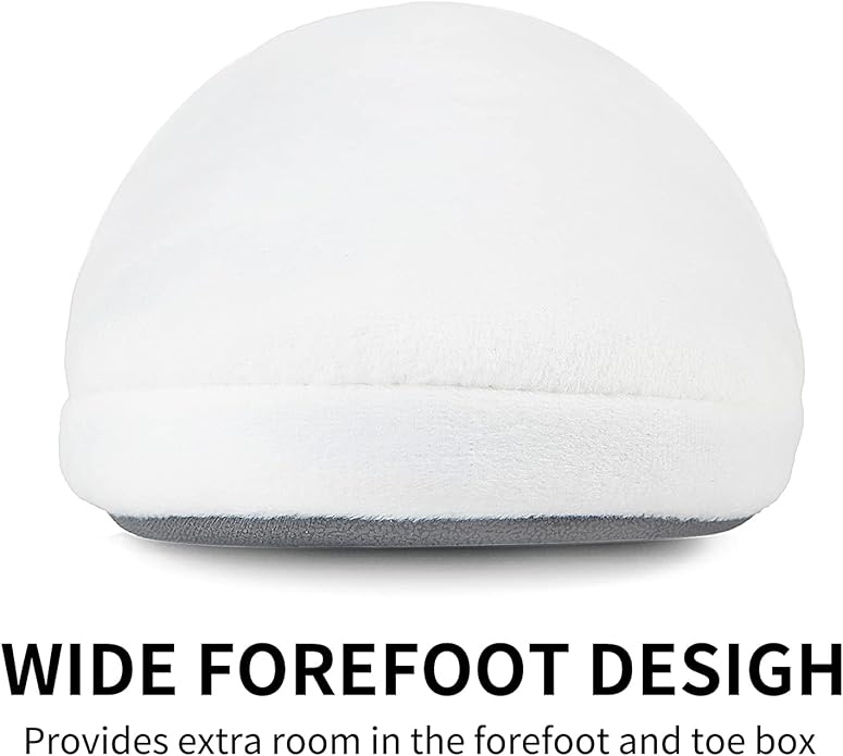 3-Pair Luxury Spa Slippers - Cotton Memory Foam Non-slip Closed Toe Washable Slippers for Hotel,Guest,Travel,Bride,Women and Men