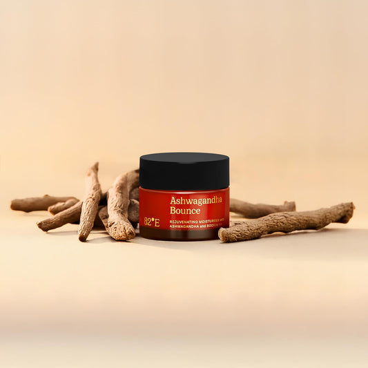 82E Ashwagandha Bounce Rejuvenating Moisturiser Mini for Women - 0.5 oz Moisturizer