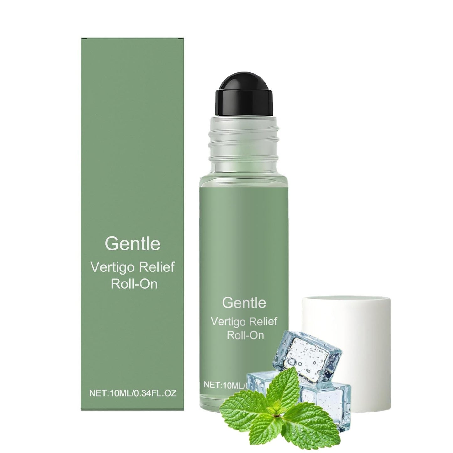 Anti-Dizzy Roll-On, Vertigo Ease Roller 10ml, Natural & Fast-Acting Essential Oils for Vertigo and Dizziness Support, Portable Roller for Travel & Daily Use, Quick Aid for Nausea & Body Imbalance