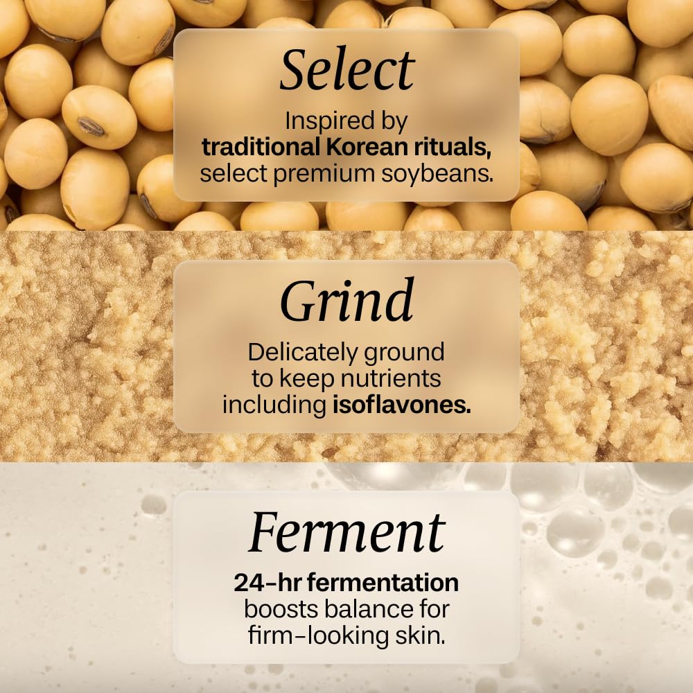 aruen TOFU COLLAGEN CREAM 80 | Skin Tightening | 80% Fermented Soy Milk + Niacinamide + Bean Essence | Korean Glass Skin Moisturizer | Slime Texture Milk Jelly | Fragrance-Free & Vegan (1.69 fl.oz)