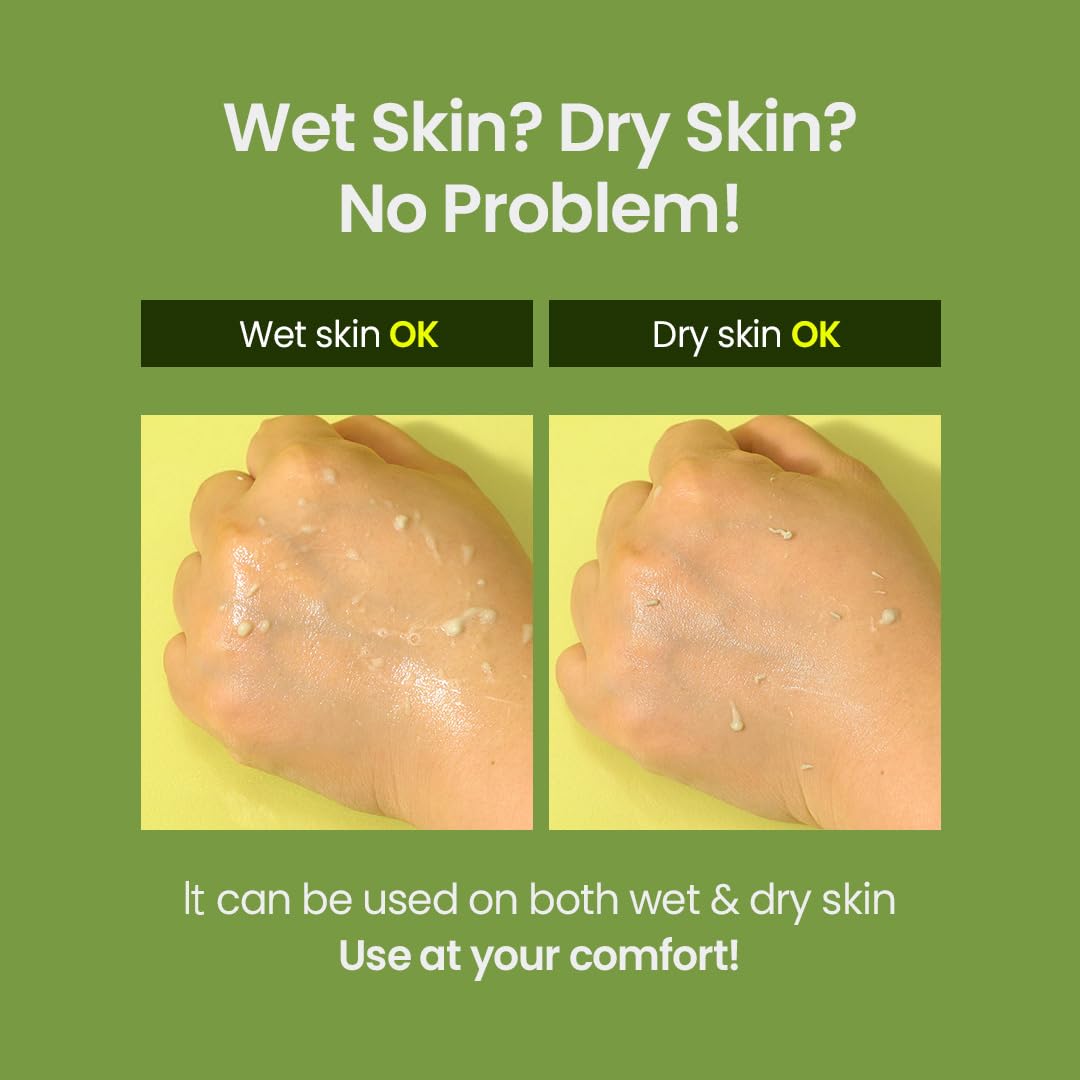 beplain Mung Bean Milk Peeling Gel (4.05fl.oz/120ml) | Fragrance-Free | Gentle Cleanser and Exfoliator with Mung Bean Extract and 4 Types of Peeling Polymers | Remove Dead Skin Cells | Korean Skincare