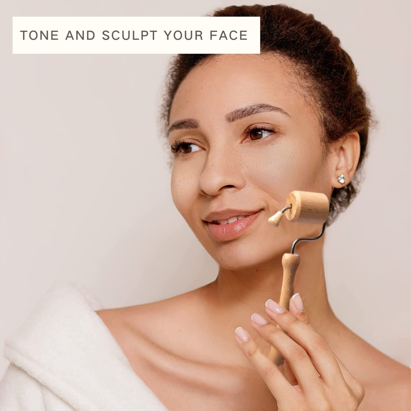 Allshow Wood Facial Therapy Kit, 7 Pcs Maderoterapia Facial Kit, Face Wood Therapy Set, Wooden Face Sculpting Set- Aging Wrinkles, Puffiness Facial Skin Massager