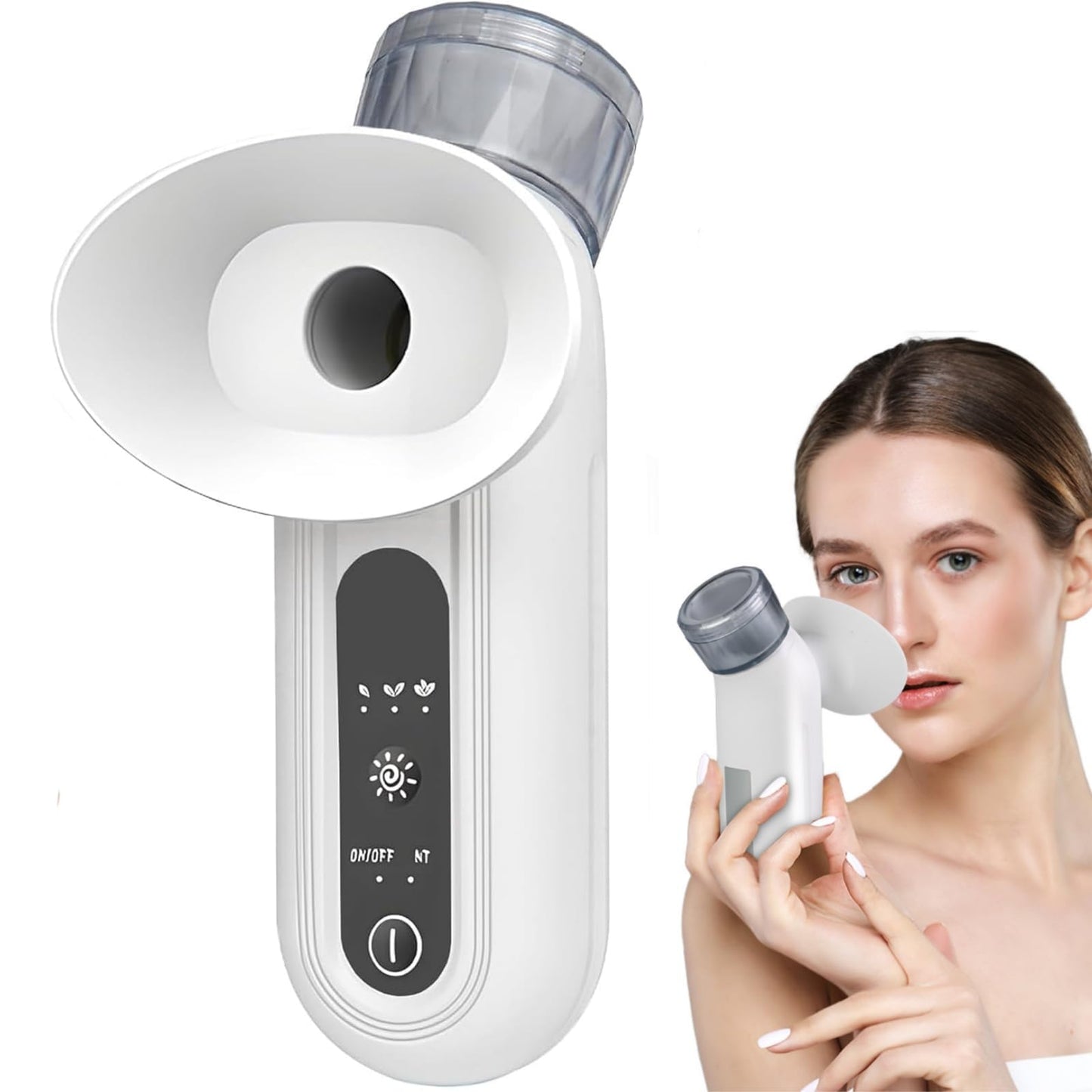 Eye Mist Steam Sprayer for Relief Dry Eyes, Facial Steamer, Eye Treatment, Portable Heated Eye Masks, Mini Eye Moisturizing Cleaning Soothing Steamer