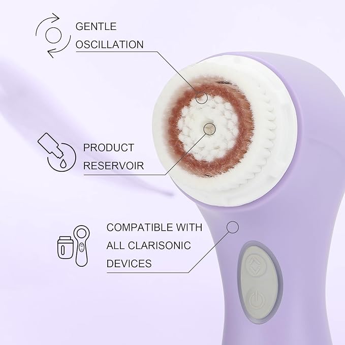 Clarisonic Mia 2 Acoustic Wave Facial Skin Facial Cleansing Brush (Lavender)