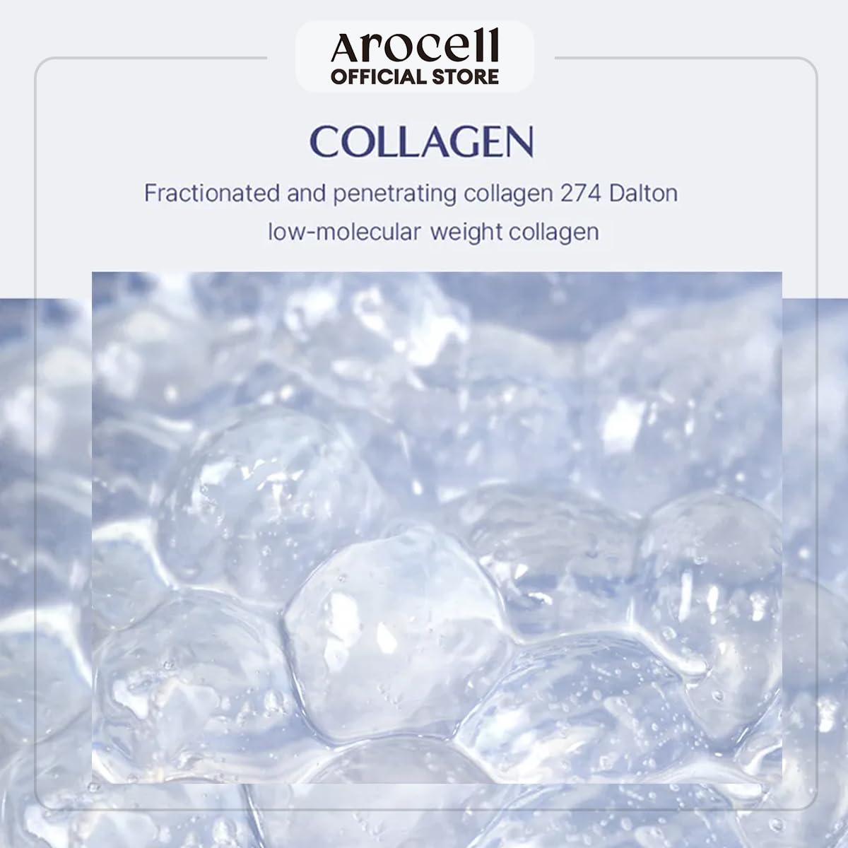 AROCELL Botulcare Synergy Bubble Serum 70ml – Korean Face Serum Anti Aging Collagen Peptide, Firming Hydrating Wrinkle Care, Elasticity Boosting, Pore Minimizing, Lightweight Non Sticky Daily Skincare