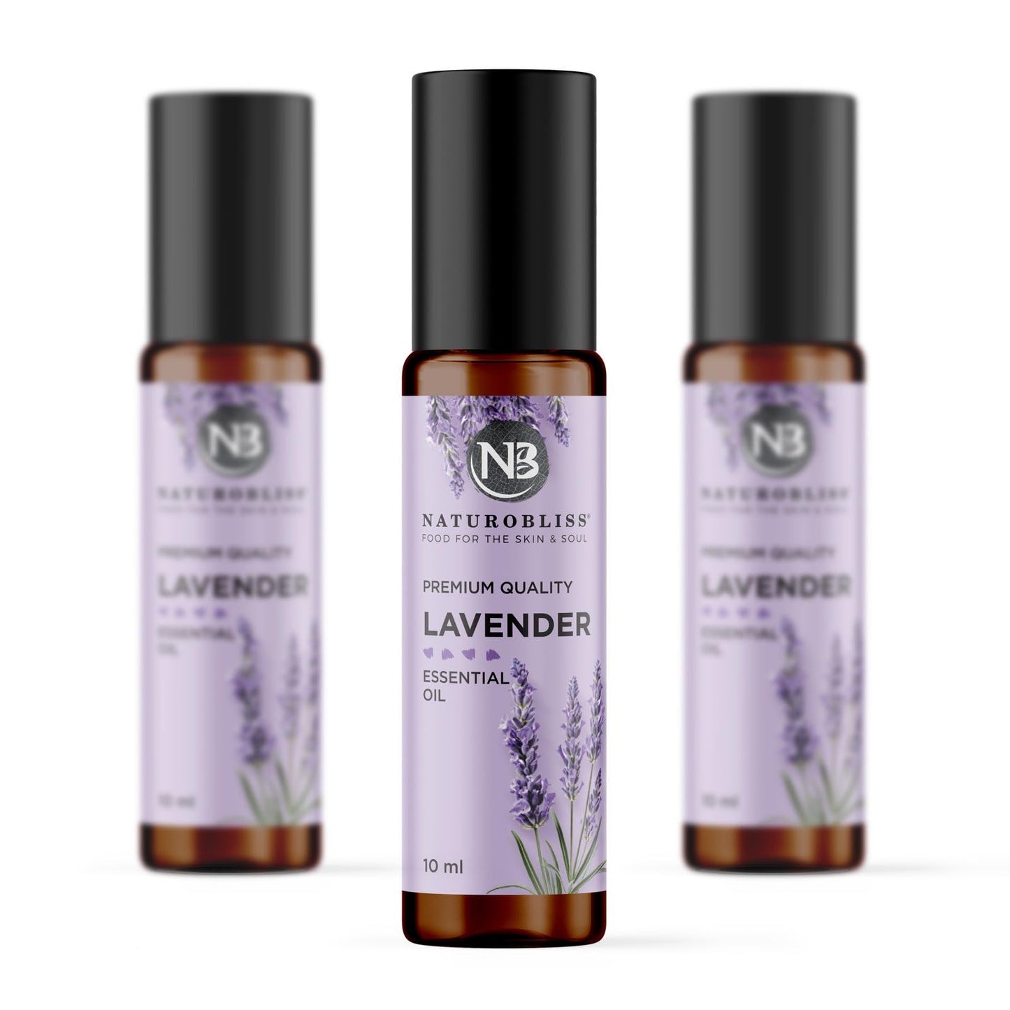 NaturoBliss Lavender Essential Oil Roll On, 10 ml