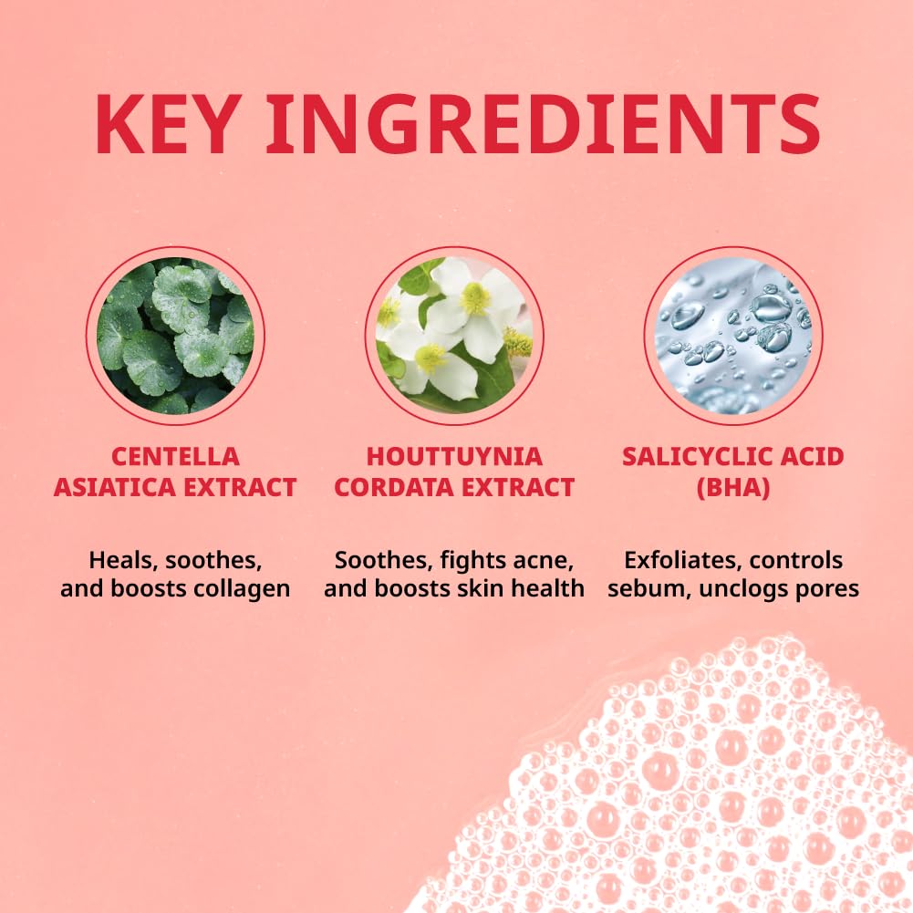 ATOMU Mildly alkaline oily acne sebum removal deep cleansing ACLIS foam cleanser, 4.05 fl.oz.