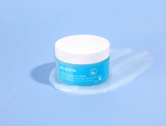 MIZON Water Volume EX Cream, Moisture Deep Hydration Cream Soft Skin Korean skin care (100ml/ 3.38 fl oz)