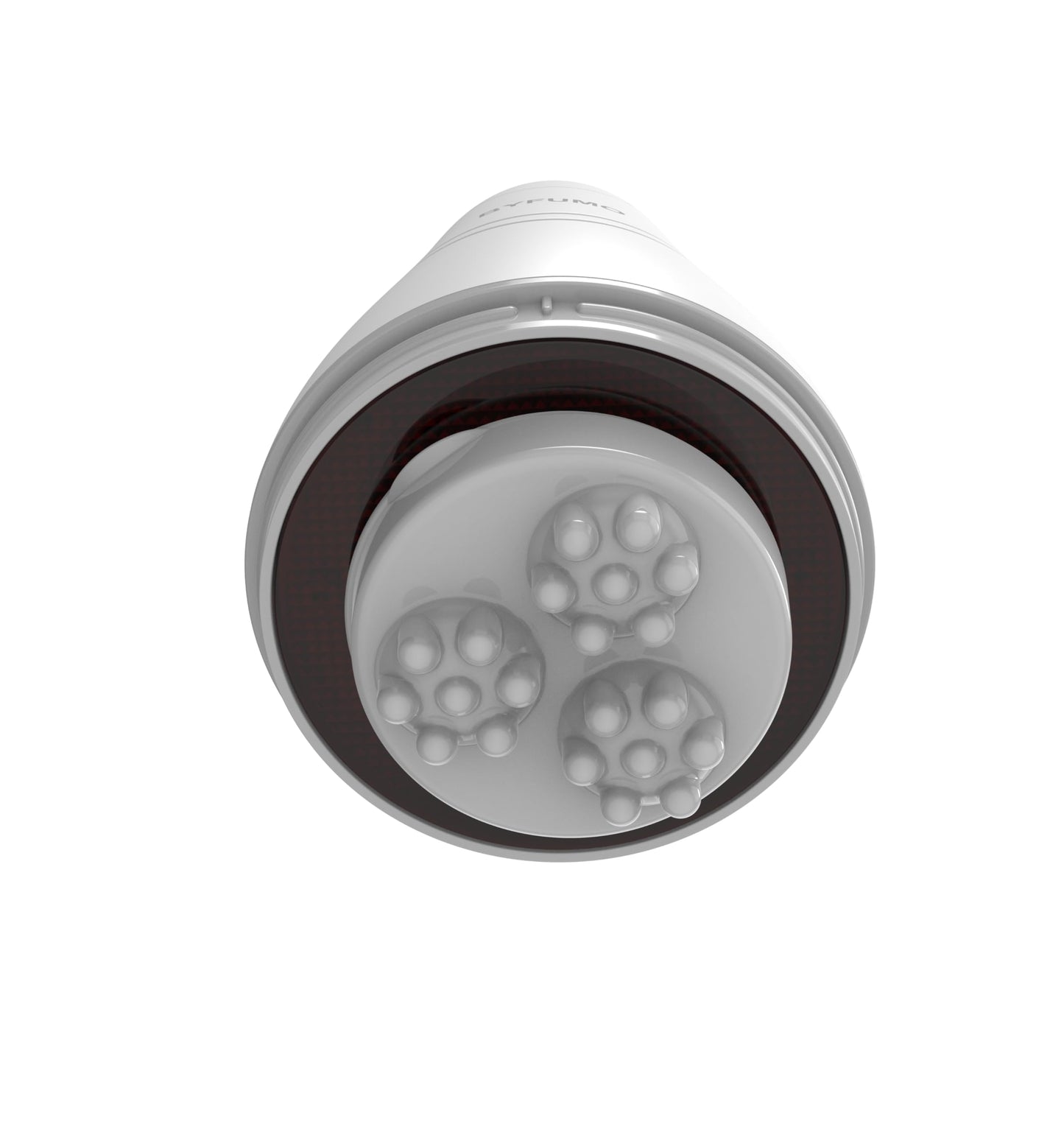 BYFUMO Cellulite Massager, Body Sculpting Machine, Lymphatic Drainage Massager, Handheld Electric Back Massager - White