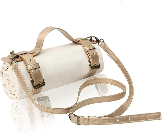 4’9” x 3’3” Compact Minimalist Water Resistant Canvas Mat,Kids/Single Use,Lightweight for Outdoor,Picnic,Beach