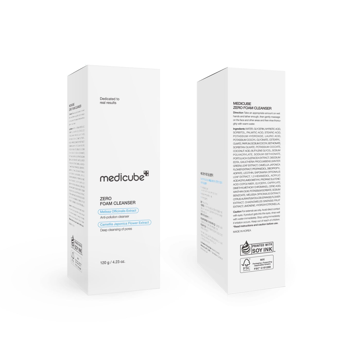 medicube Zero Foam Cleanser for Sensitive Skin - Sebum Control, Moisture Balance, and Pore Minimization | Korean Skincare