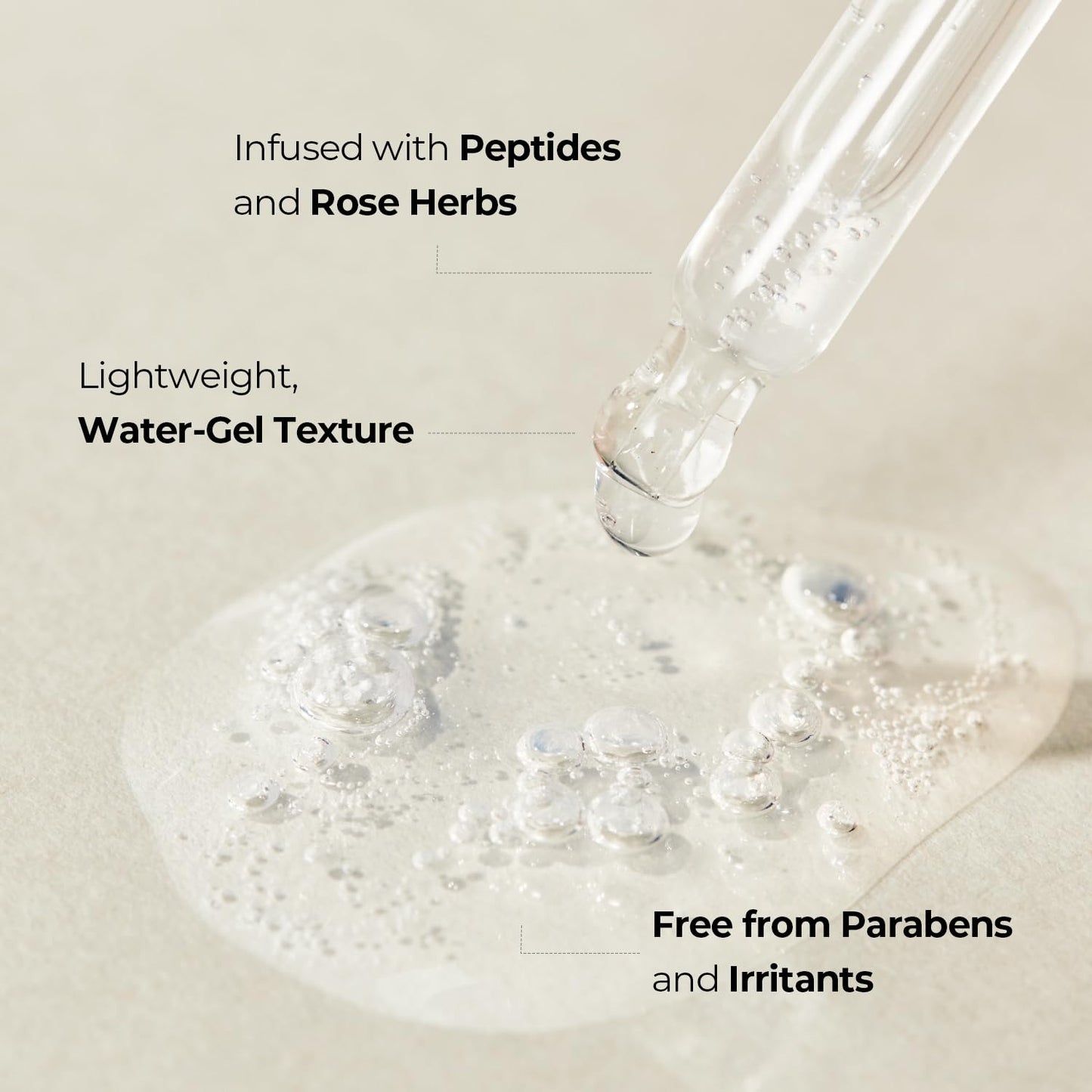 STEAMBASE Roseherb Volume Lifting Youth Serum, 1.01 fl oz - Hydrating Peptides & Rose Herb Serum for Face, Plump, Glowy Skin | Korean Skin Care, Travel Size