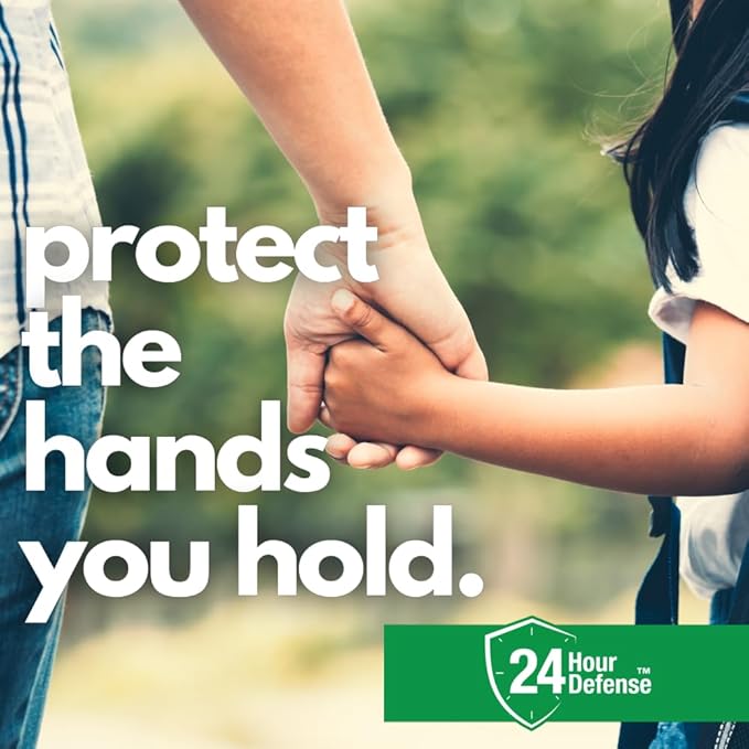 24 Hour Defense Foaming Hand Sanitizer | Kills 99.99% Of Germs | Stays Effective Throughout Hand Washings For 24 Hours Of Lasting Protection | Rich, Moisturizing Foam | Fragrance Free (20oz)