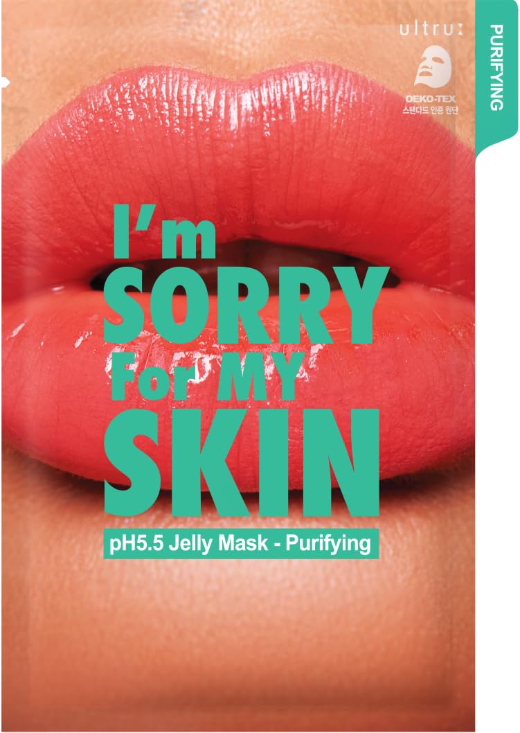 I'M SORRY FOR MY SKIN Ph5.5 Mask Purifying 10Pcs