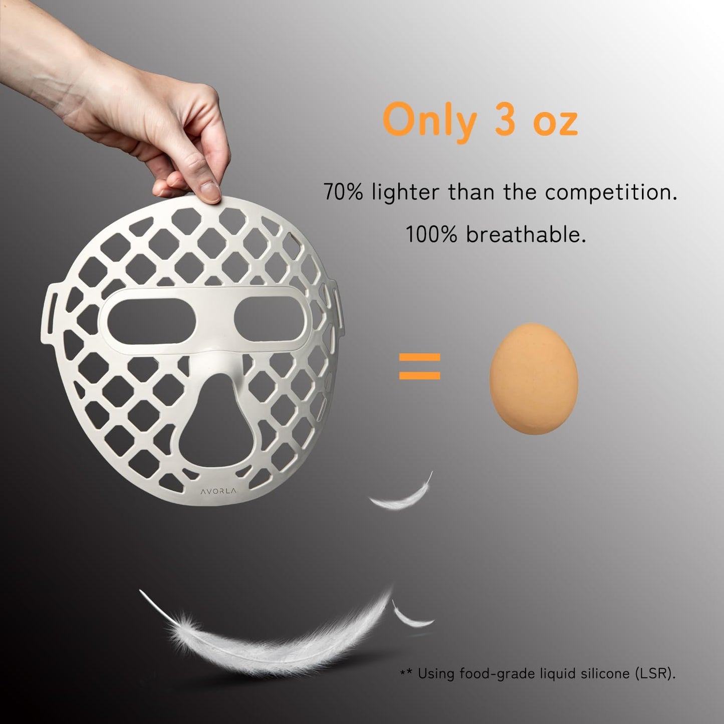 Beauty LED mask – Red Light & Infrared Light Therapy Face Mask for Wrinkles – Blue Light for Acne – Multi-wavelength for Skincare – Rechargeable for Home Use and Travel Model: KFB265