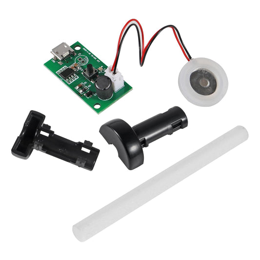 DWEII 4Pcs USB Humidifier Module USB Spray Module Circuit Board Atomization Module 5V Atomization Plate Circuit Board Atomization Module Atomizer DIY Incubation Experimental Equipment