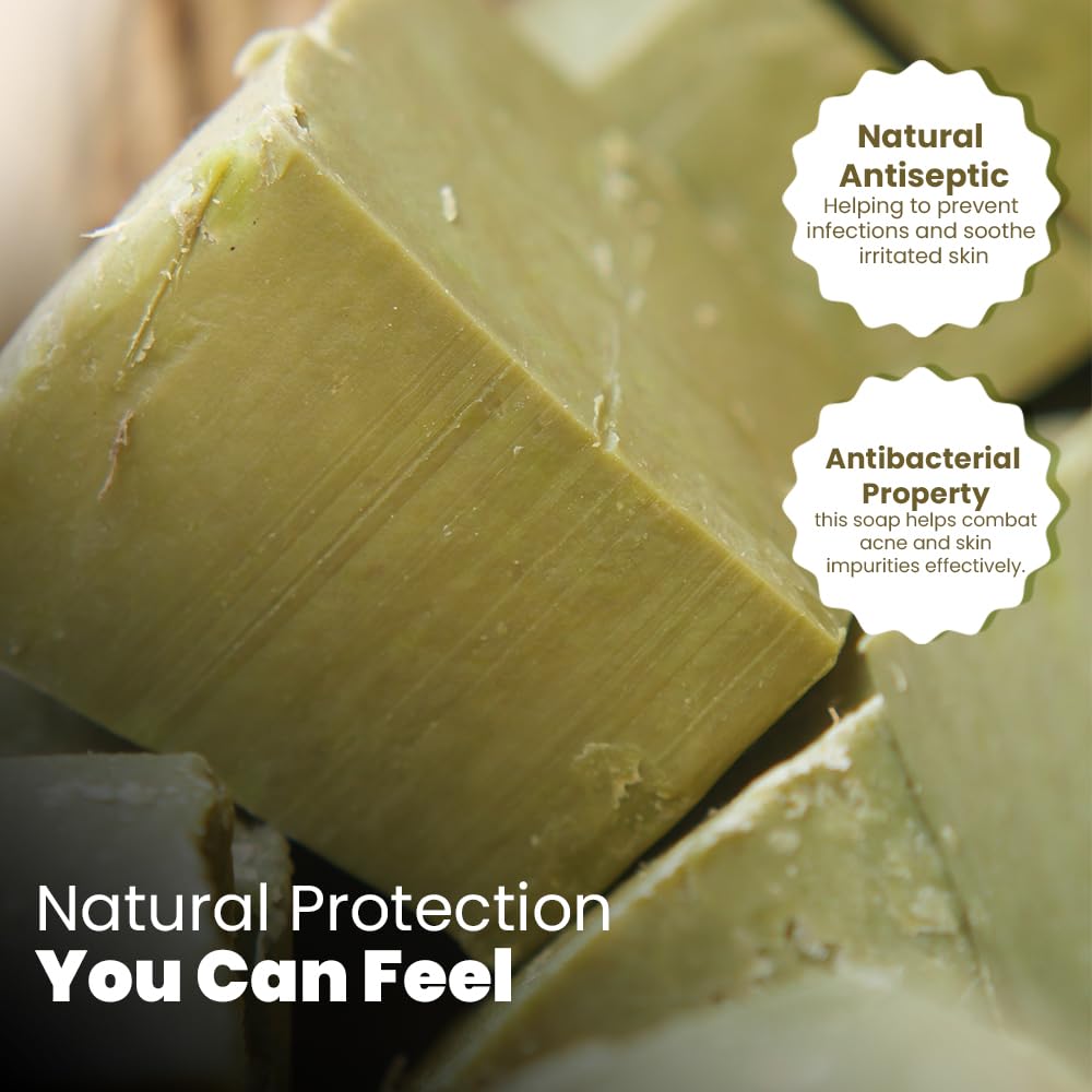 Aleppo Soap 2 Pack (6 oz Each) – 20% Laurel & 80% Olive Oil, Gift-Ready Natural Soap in Premium Box, Handmade Vegan Organic Skincare