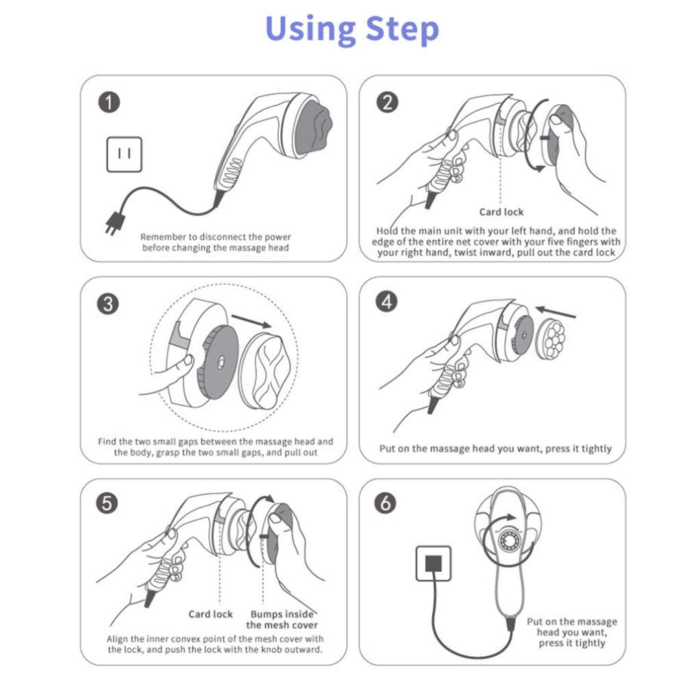 Body Electric Massager Relaxation saude Spin Slimming Healthcare Massage Device Cellulite Burn Fat