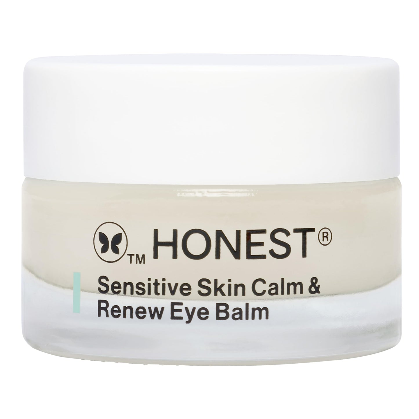 Honest Beauty Sensitive Skin Calm + Renew Eye Balm | Moisturizing + Firming | Hypoallergenic, Fragrance Free, Vegan | 0.5 oz