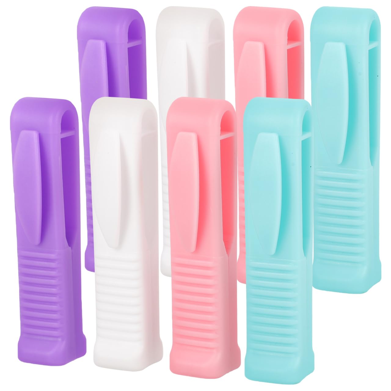 Unomor 8pcs Ampoule Bottle Opener Small Ampule Breaker Glass Ampoule Breaker Small Ampoule Opener Reusable Ampoule Opener White Accessories Jar Opener Plastic Pill Nurse Glass Bottle Cap