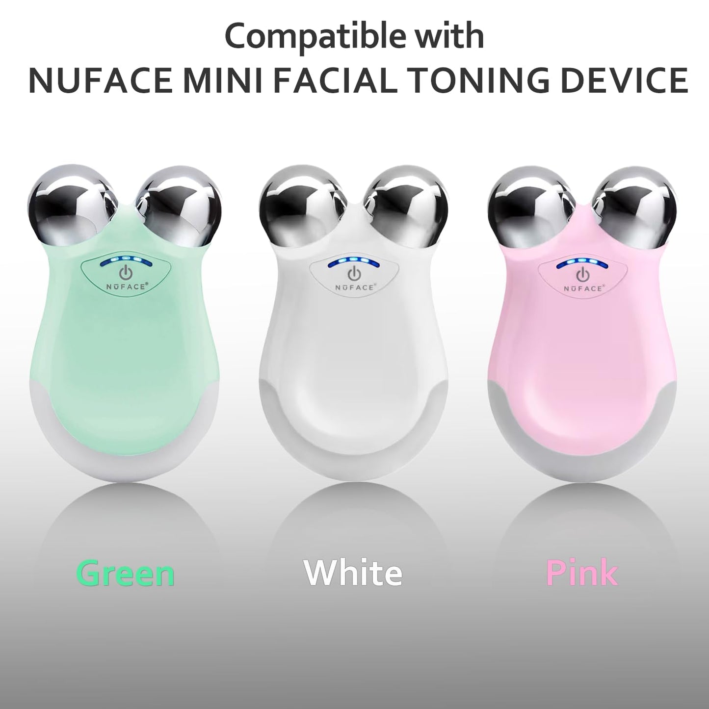 5V Charger for NuFACE Mini Facial Toning Device (Pink, White, Green...), Facial Toning Device Battery Power Adapter Charging Cord