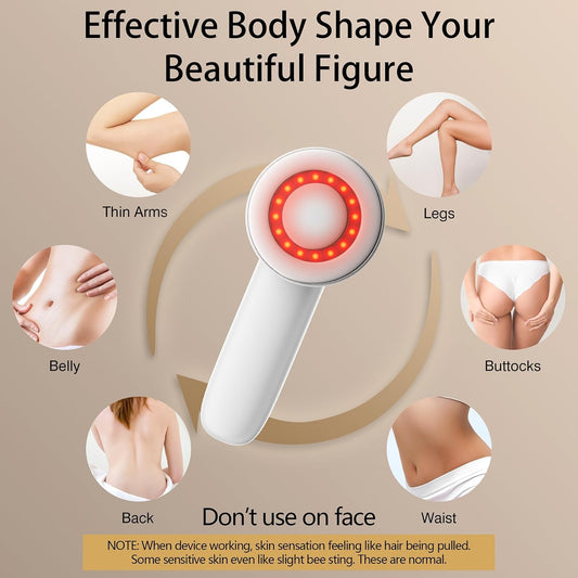 Body Sculpting Machine, Cellulite Massager Tool, Cordless Handheld Body Cellulite Remove for Belly, Fat, Waist, Leg, Butt, Arm - Gifts for Women Mum