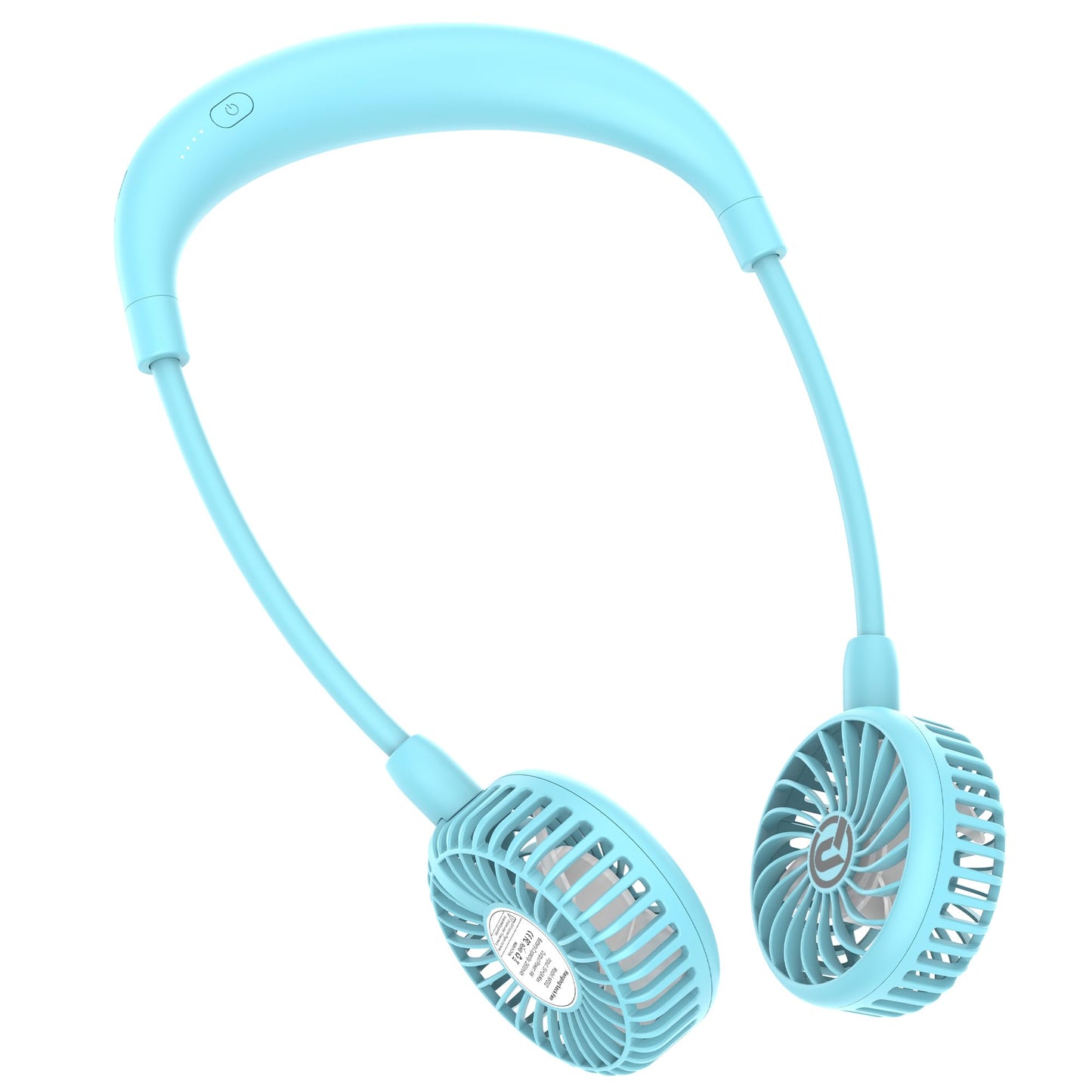 PANERGY Portable Neck Fan Rechargeable Hand Free Personal Fan Mini Wearable Battery Operated USB Fan for Men Women Kids Sport Work Travel