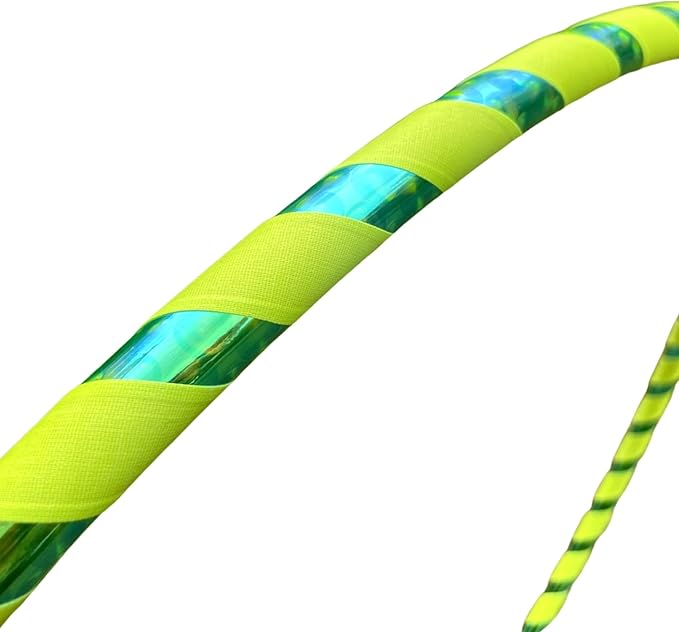 Kids Hula Hoop | Lime Green Gecko, Medium (32") | Lighter Weight Yet Sturdy