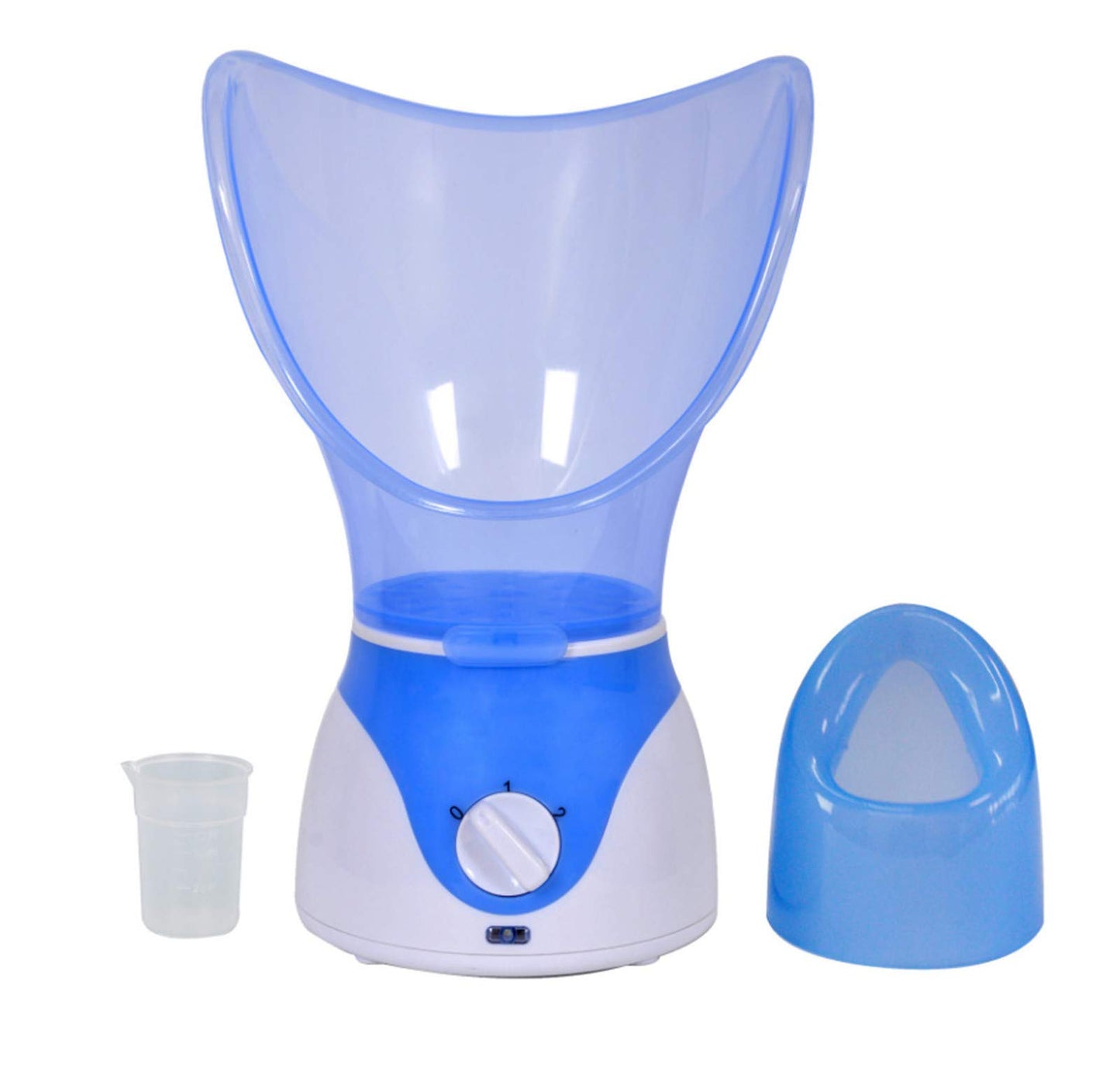 Facial Steamer Hot Mist Home Sauna Face Humidifier for Steaming Skincare (Blue)